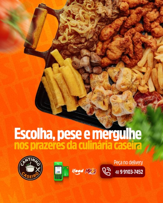 Escolha, pese e mergulhe nos prazeres da culinária caseira