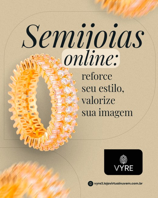 Semijoias online: reforce seu estilo, valorize sua imagem