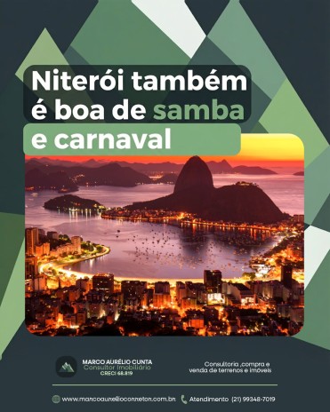 Niterói também é boa de samba e carnaval