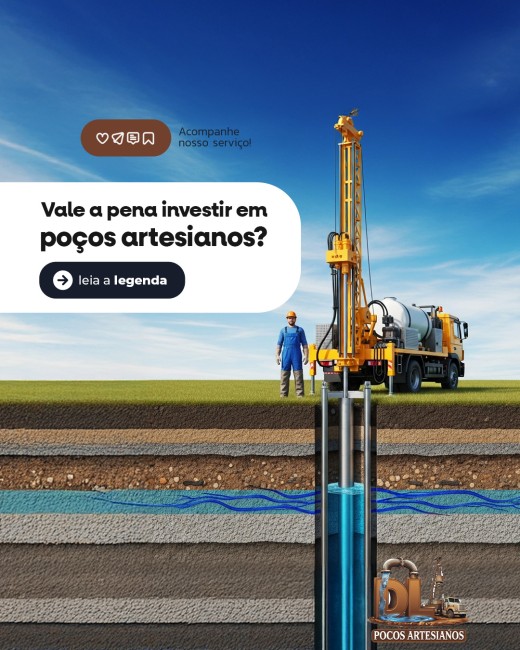 Vale a pena investir em poços artesianos?