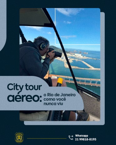 City tour aéreo: o Rio de Janeiro como você nunca viu