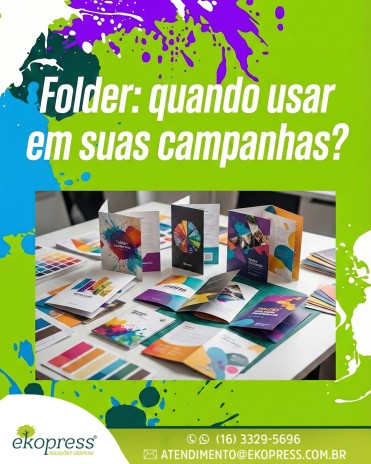 Folder: quando usar em suas campanhas?