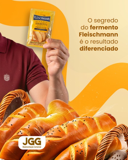 O segredo do fermento Fleischmann é o resultado diferenciado
