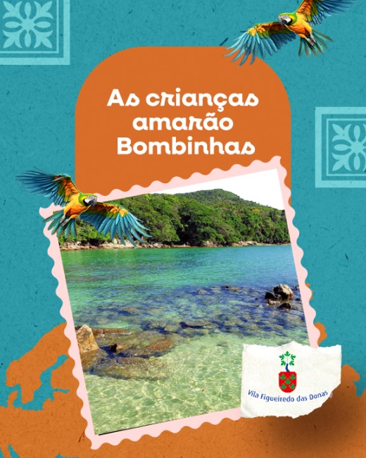 As crianças amarão Bombinhas