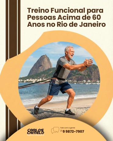 Treino Funcional para Pessoas Acima de 60 Anos no Rio de Janeiro