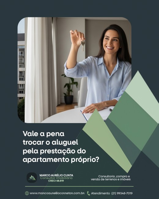 Vale a pena trocar o aluguel pela prestação do apartamento próprio?