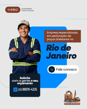 Empresa especializada em perfuração de poços artesianos no Rio de Janeiro