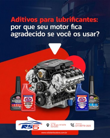 Aditivos para lubrificantes: por que seu motor fica agradecido se você os usar?