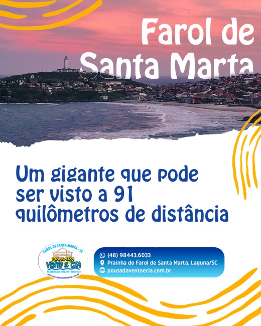 Farol de Santa Marta: um gigante que pode ser visto a 91 quilômetros de distância