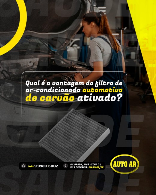 Qual é a vantagem do filtro de ar-condicionado automotivo de carvão ativado?