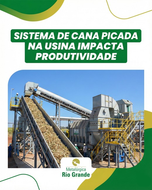 Sistema de cana picada na usina impacta produtividade