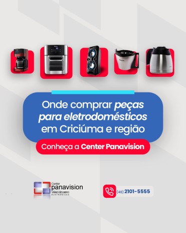 Onde comprar peças para eletrodomésticos em Criciúma e região