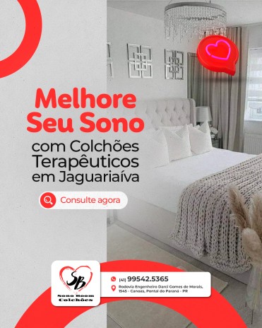 Melhore Seu Sono com Colchões Terapêuticos em Jaguariaíva