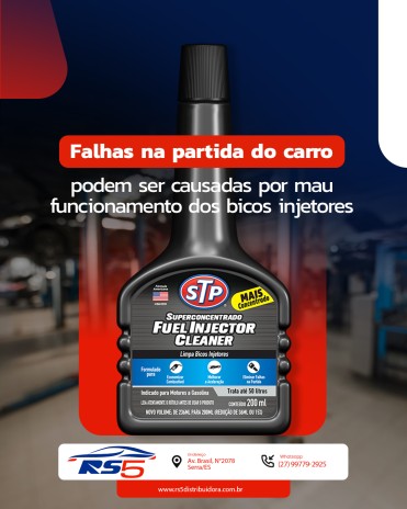 Falhas na partida do carro podem ser causadas por mau funcionamento dos bicos injetores