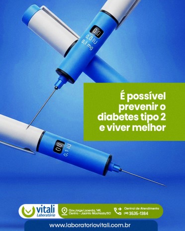 É possível prevenir o diabetes tipo 2 e viver melhor