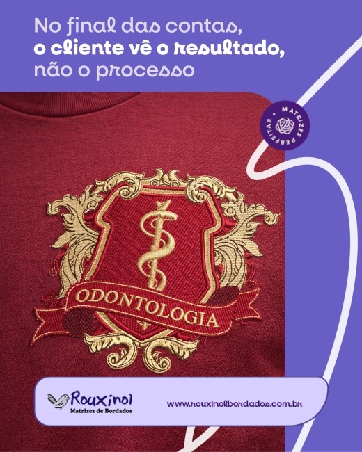 No final das contas, o cliente vê o resultado, não o processo