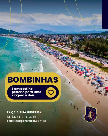 Bombinhas é um destino perfeito para uma viagem a dois