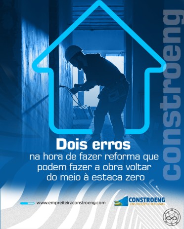 Dois erros na hora de fazer reforma que podem fazer a obra voltar do meio à estaca zero