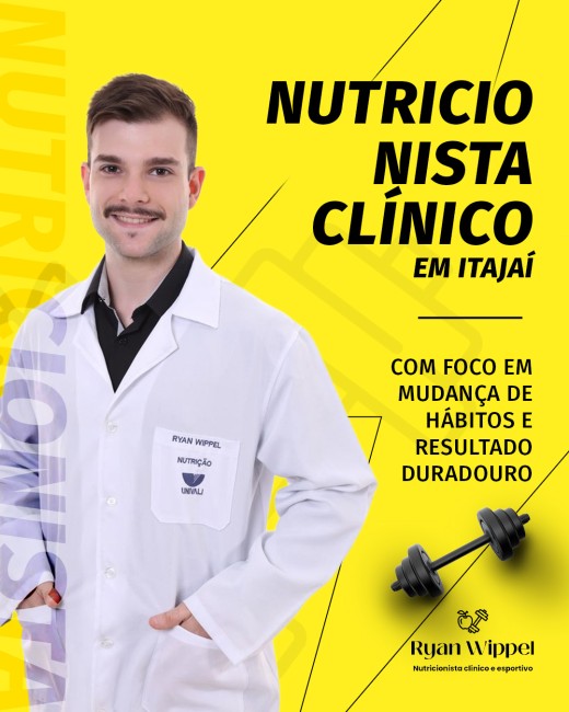 Nutricionista clínico em Itajaí com foco em mudança de hábitos e resultado duradouro