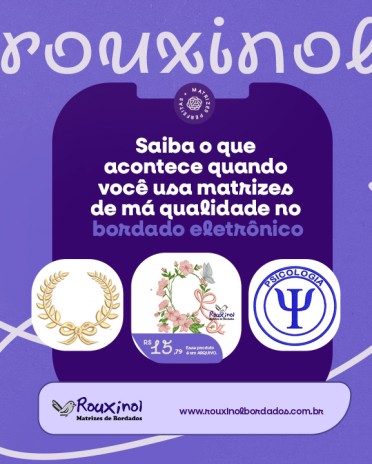 Saiba o que acontece quando você usa matrizes de má qualidade no bordado eletrônico