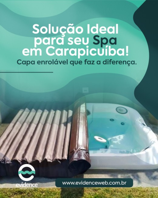 Solução Ideal para seu Spa em Carapicuíba Capa Enrolável que Faz a Diferença