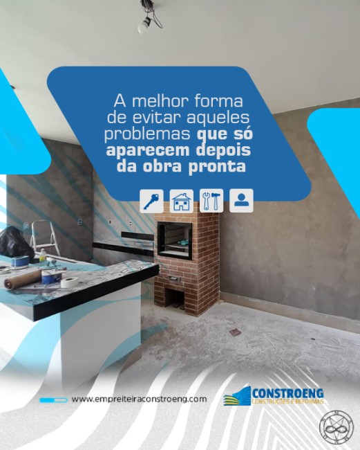 A melhor forma de evitar aqueles problemas que só aparecem depois da obra pronta