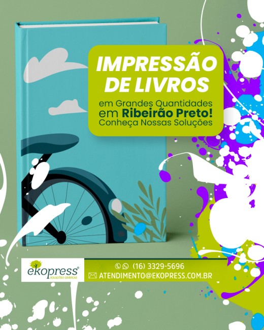 Impressão de Livros em Grandes Quantidades em Ribeirão Preto Conheça Nossas Soluções