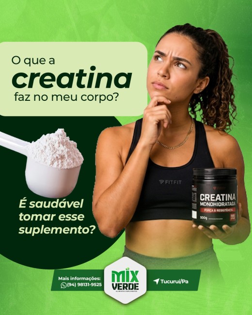 O que a creatina faz no meu corpo? É saudável tomar esse suplemento?