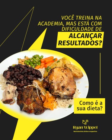 Você treina na academia, mas está com dificuldade de alcançar resultados? Como é a sua dieta