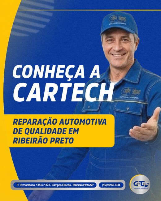 Reparação Automotiva de Qualidade em Ribeirão Preto Conheça a Cartech