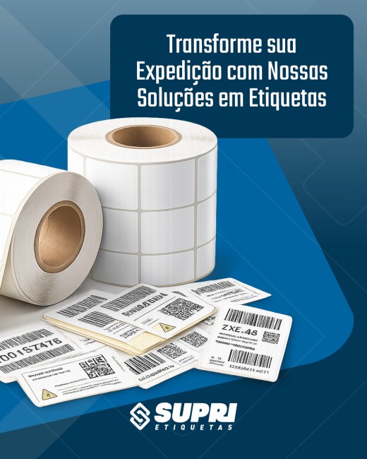 Transforme sua Expedição com Nossas Soluções em Etiquetas