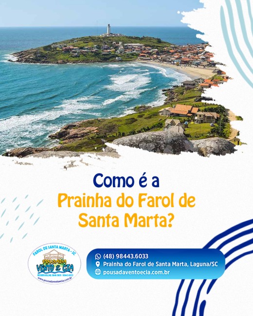 Como é a Prainha do Farol de Santa Marta?