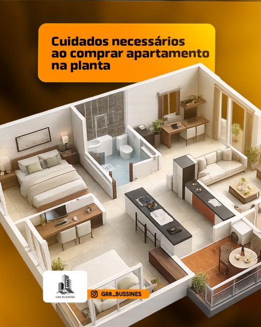 Cuidados necessários ao comprar apartamento na planta