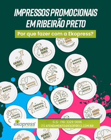Impressos promocionais em Ribeirão Preto: por que fazer com a Ekopress?