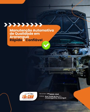 Manutenção Automotiva de Qualidade em Araranguá Rápido e Confiável