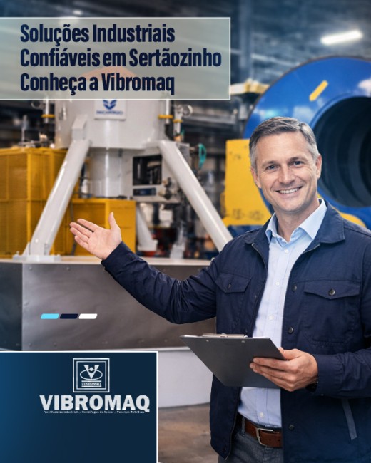 Soluções Industriais Confiáveis em Sertãozinho Conheça a Vibromaq