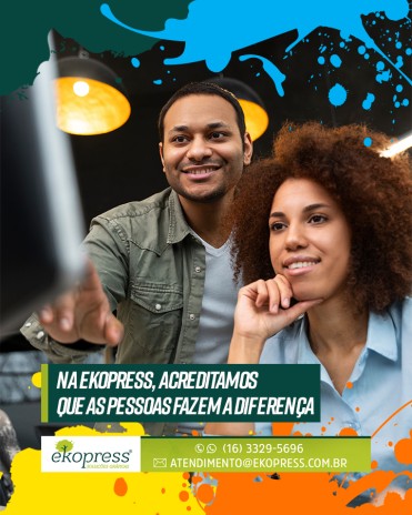Na Ekopress, acreditamos que as pessoas fazem a diferença