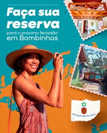 Faça sua reserva para o próximo feriadão em Bombinhas