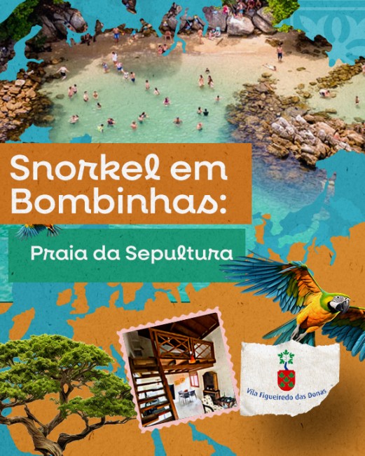 Snorkel em Bombinhas: Praia da Sepultura