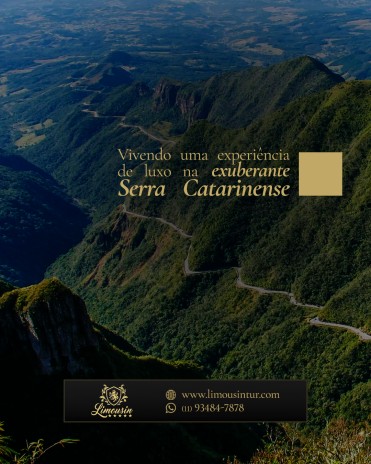 Vivendo uma experiência de luxo na exuberante Serra Catarinense