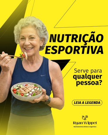 Nutrição esportiva serve para qualquer pessoa?