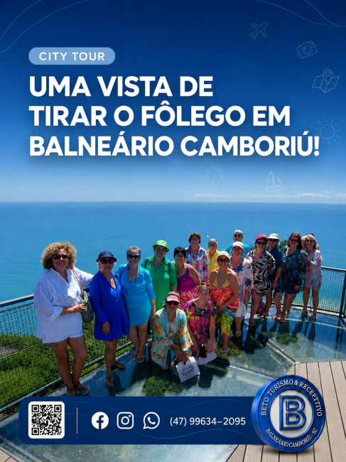 Uma vista de tirar o fôlego em Balneário Camboriú!