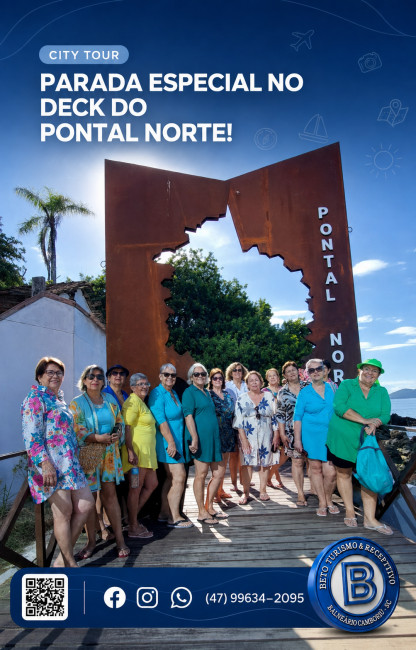 Parada especial no Deck do Pontal Norte!