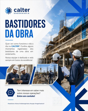 Bastidores da obra
