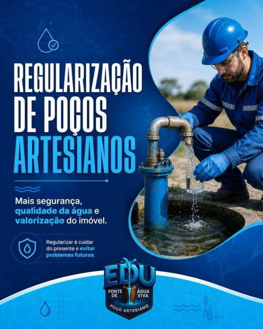Regularização de poços artesianos