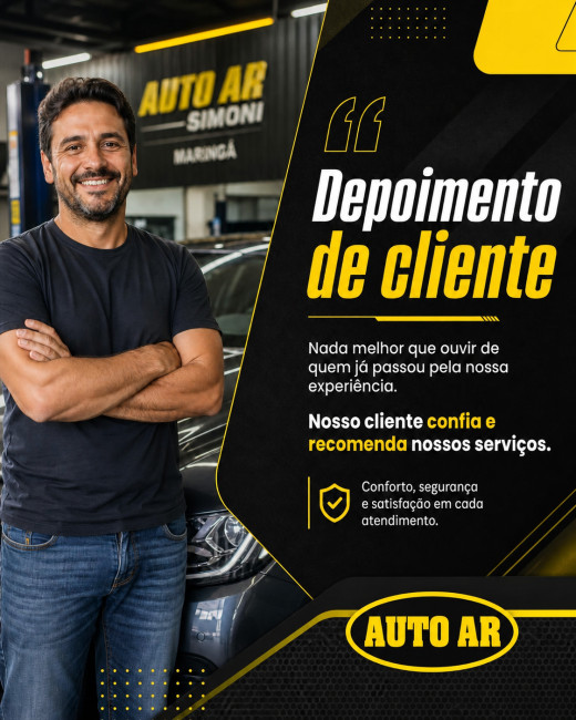 Depoimento de cliente