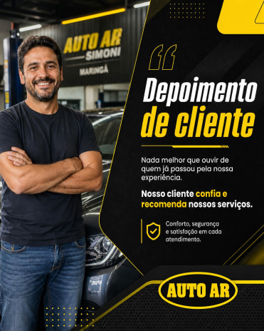 Depoimento de cliente