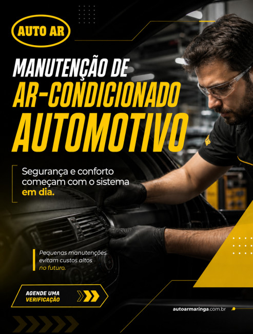Manutenção de ar-condicionado automotivo