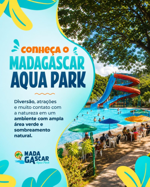 Apresentação do Madagascar Aqua Park