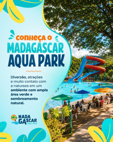 Apresentação do Madagascar Aqua Park